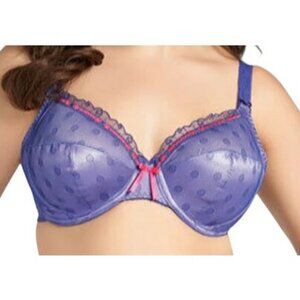 Elomi Womens Plus Size Underwire Full Coverage Bra 44E